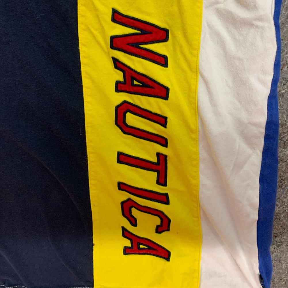 Nautica multicolor Blue Sail polo shirt XL - Picture 8 of 8